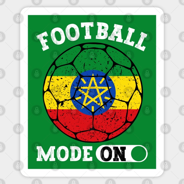 Football Mode On Ethiopia Sticker by footballomatic